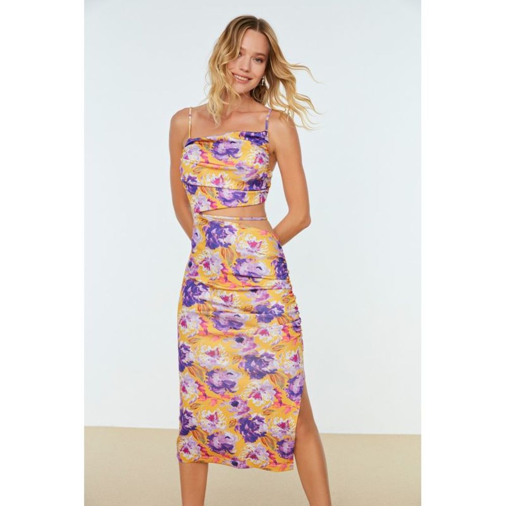 NWT Trendyol Women glam Slim Knit Dress